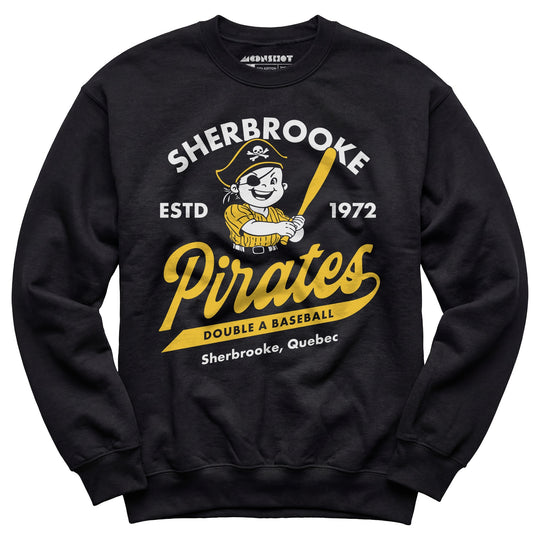 Sherbrooke Pirates - Quebec - Vintage Defunct Baseball Teams - Unisex Sweatshirt