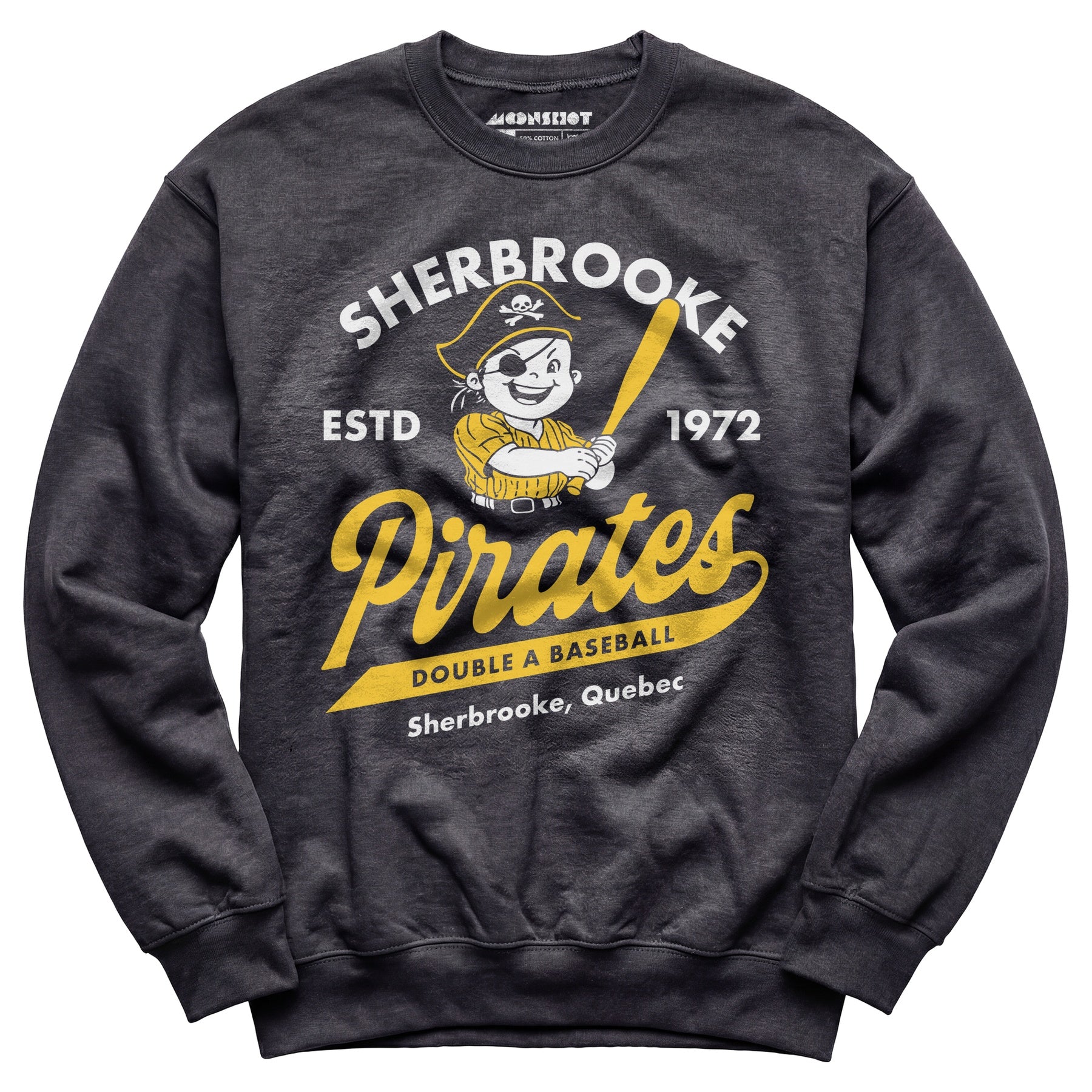 Sherbrooke Pirates - Quebec - Vintage Defunct Baseball Teams - Unisex Sweatshirt
