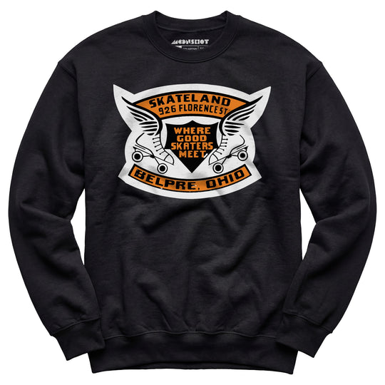 Skateland - Belpre, OH - Vintage Roller Rink - Unisex Sweatshirt
