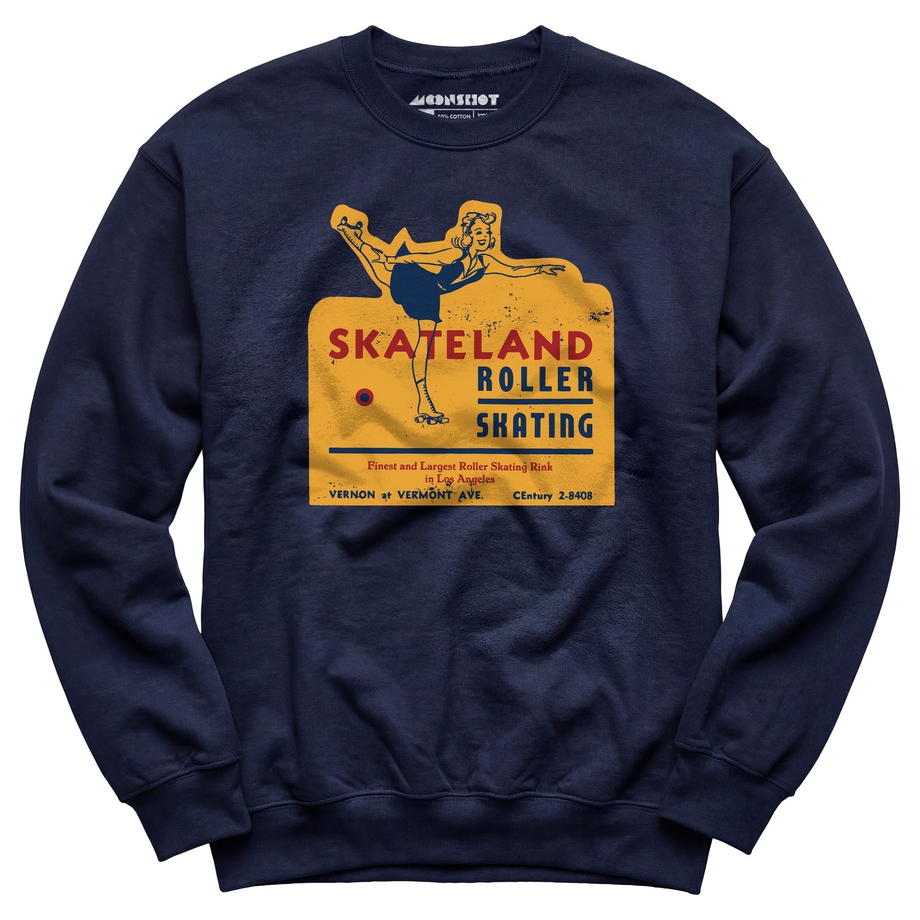 Skateland - Los Angeles, CA - Vintage Roller Rink - Unisex Sweatshirt