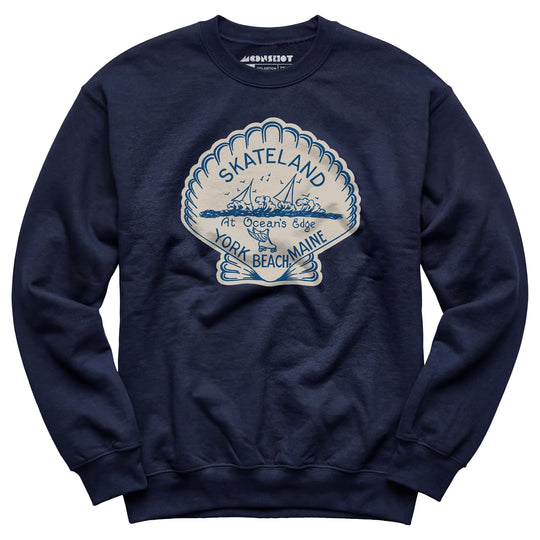 Skateland - York Beach, ME - Vintage Roller Rink - Unisex Sweatshirt