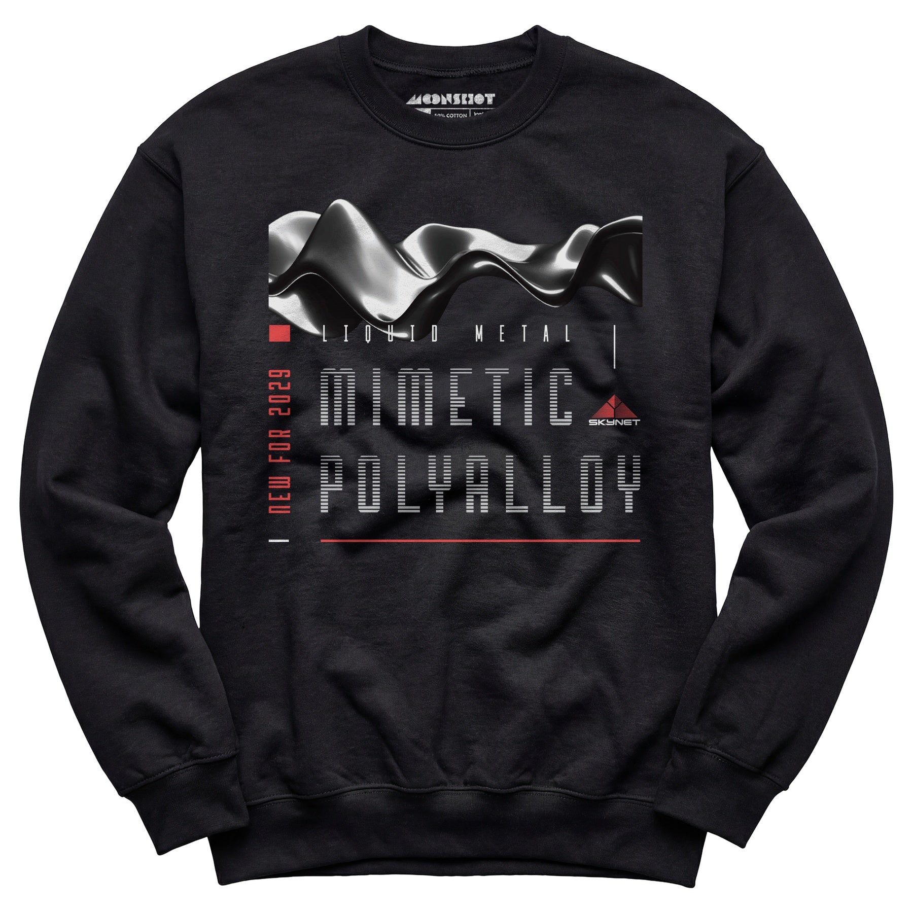 Skynet - Mimetec Polyalloy - Liquid Metal - Unisex Sweatshirt