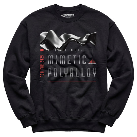 Skynet - Mimetec Polyalloy - Liquid Metal - Unisex Sweatshirt