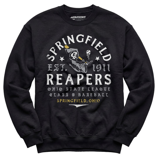 Springfield Reapers - Ohio - Vintage Defunct Baseball Teams - Unisex Sweatshirt
