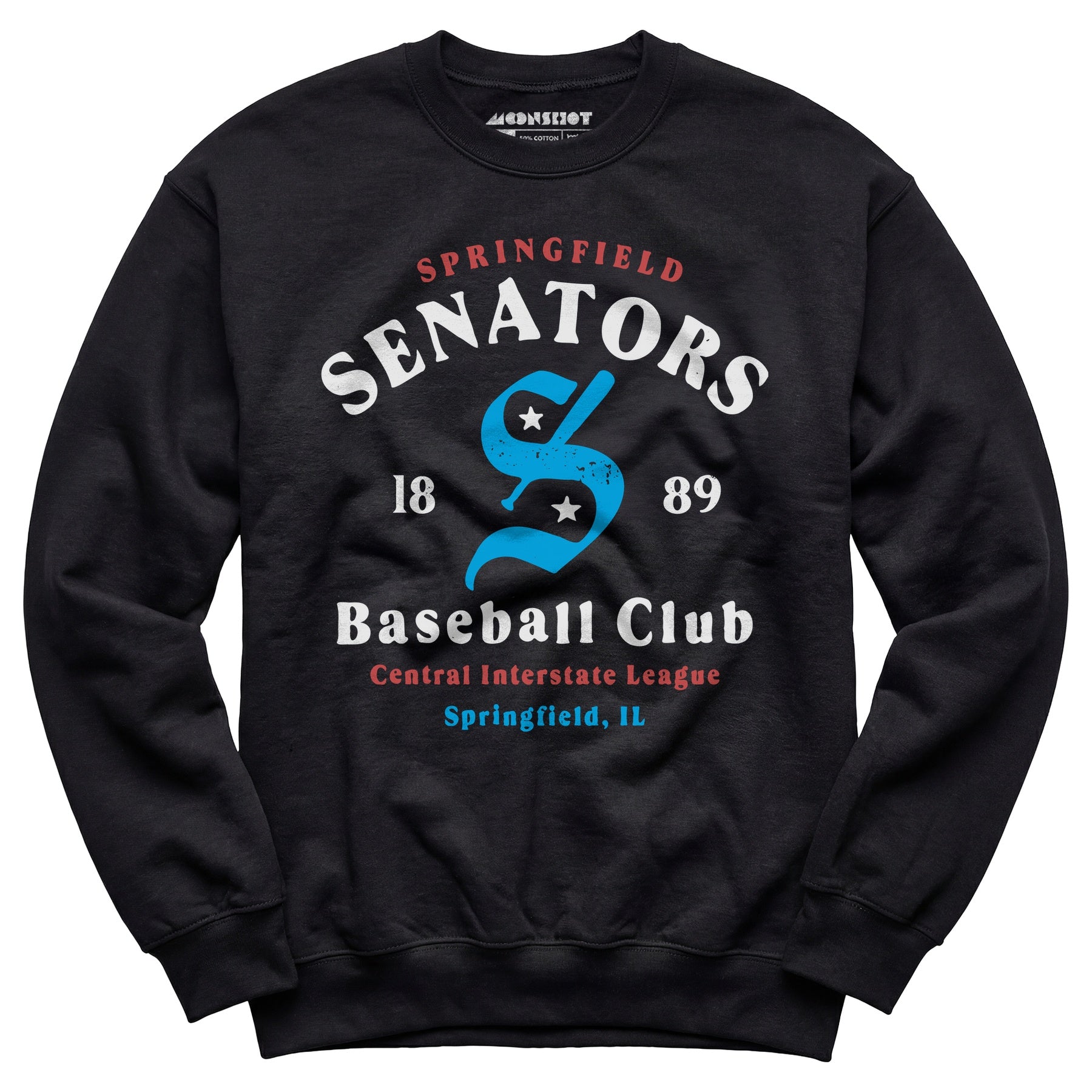 Springfield Senators - Illinois - Vintage Defunct Baseball Teams - Unisex Sweatshirt