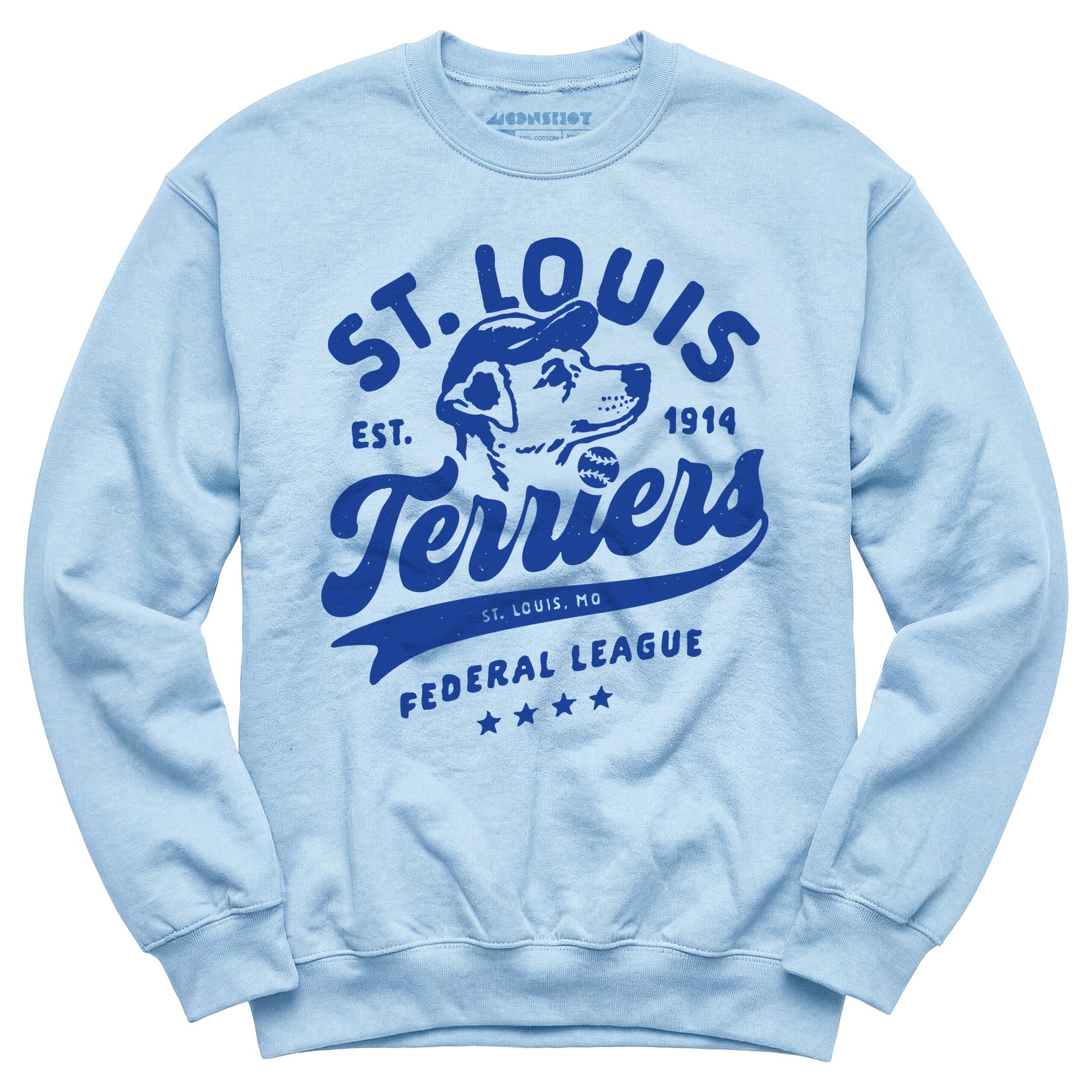 St. Louis Terriers - Missouri - Vintage Defunct Baseball Teams - Unisex Sweatshirt
