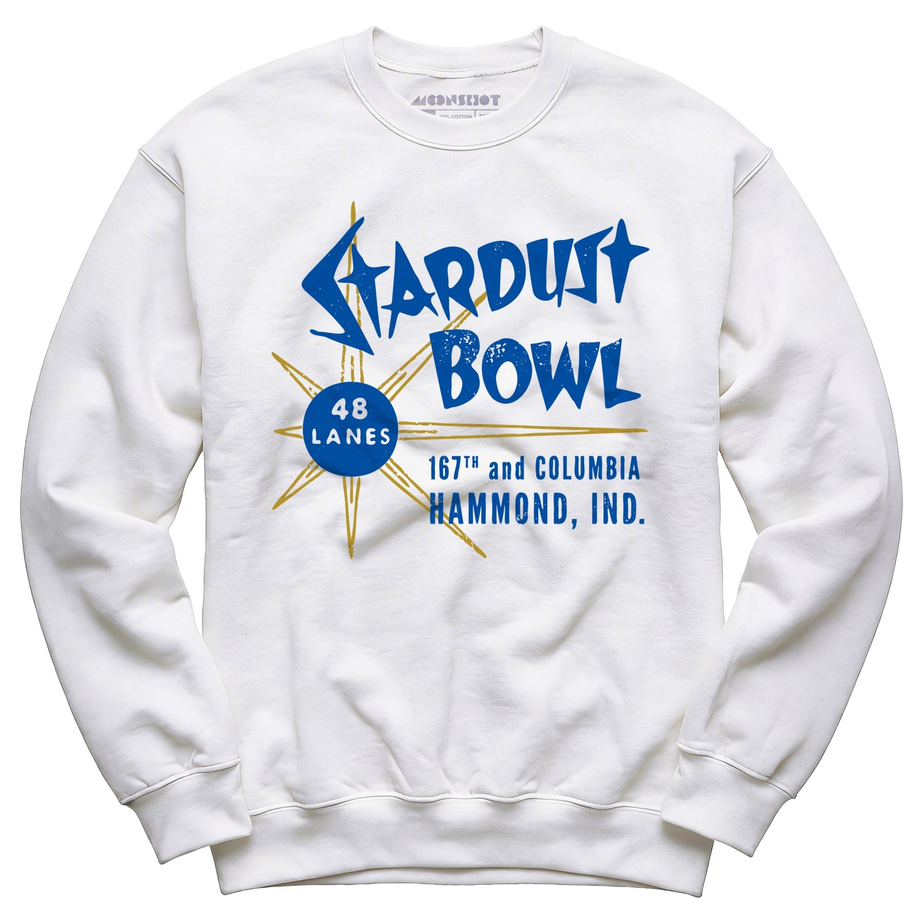 Stardust Bowl - Hammond, IN - Vintage Bowling Alley - Unisex Sweatshirt