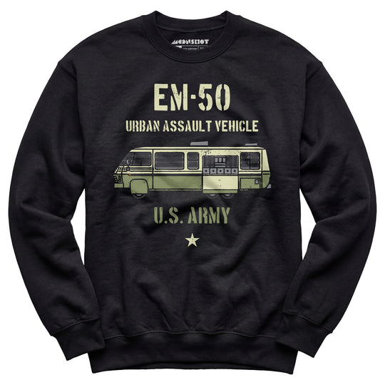 Stripes EM-50 Urban Assault Vehicle - Unisex Sweatshirt