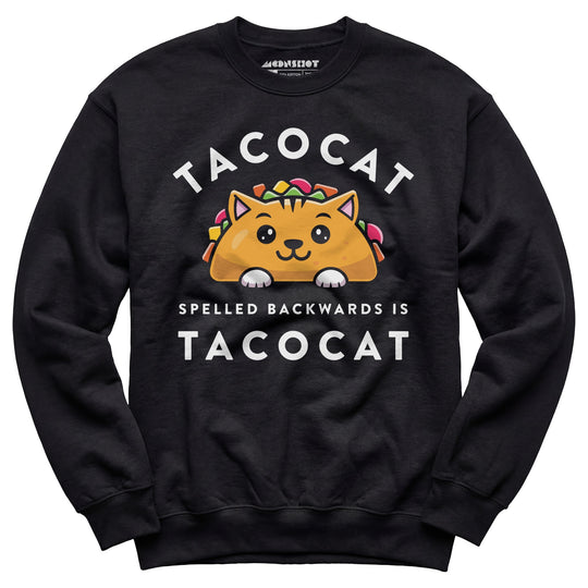 Tacocat Spelled Backwards - Unisex Sweatshirt