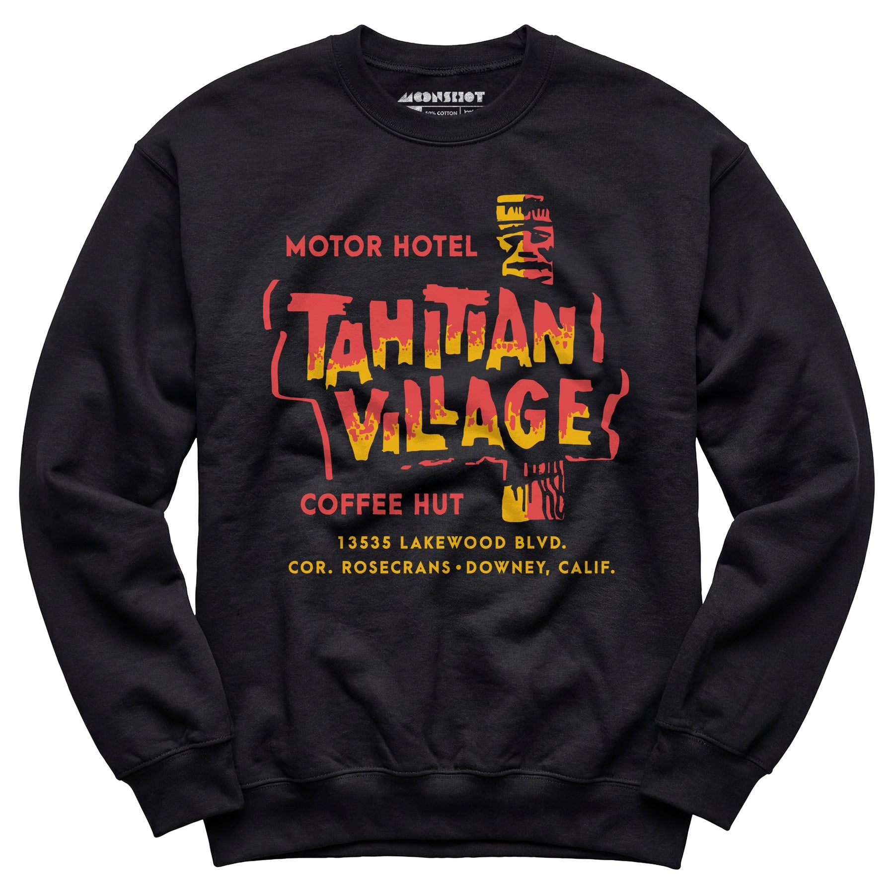 Tahitian Village - Downey, CA - Vintage Tiki Bar - Unisex Sweatshirt