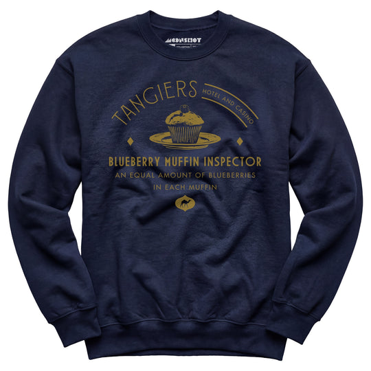 Tangiers Blueberry Muffin Inspector - Unisex Sweatshirt