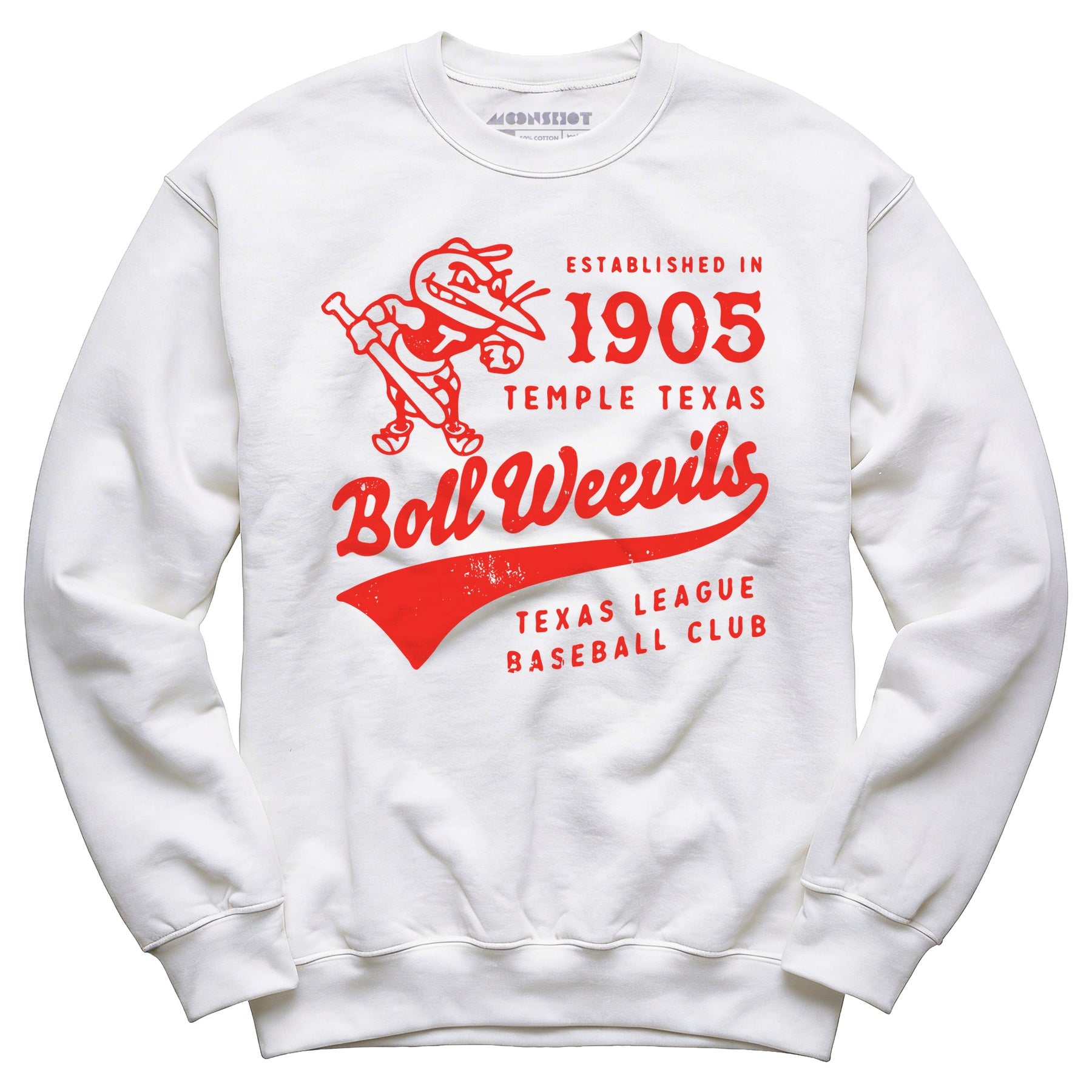Temple Boll Weevils - Texas - Vintage Defunct Baseball Teams - Unisex Sweatshirt