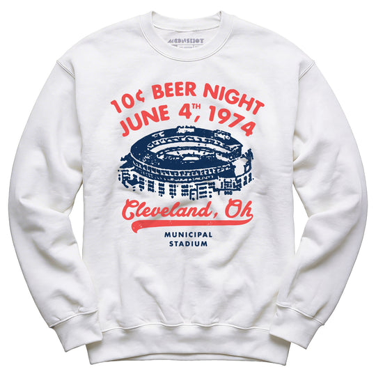 Ten Cent Beer Night - Cleveland Ohio - Unisex Sweatshirt