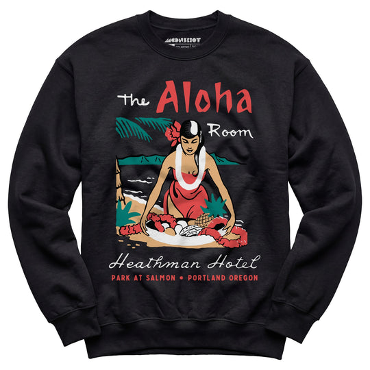 The Aloha Room - Portland, OR - Vintage Tiki Bar - Unisex Sweatshirt