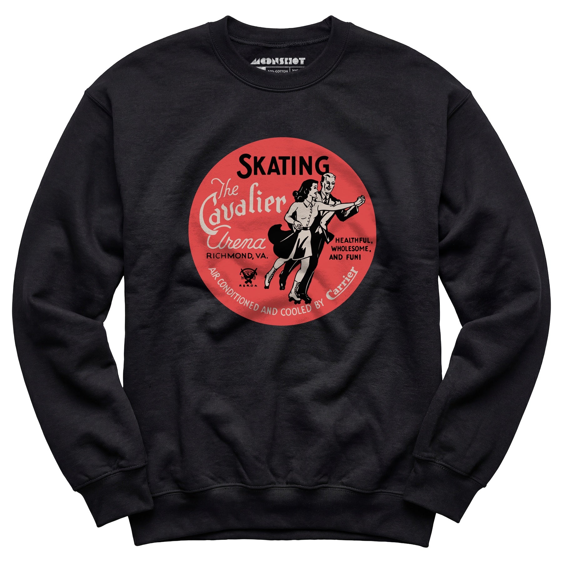 The Cavalier Arena - Richmond, VA - Vintage Roller Rink - Unisex Sweatshirt