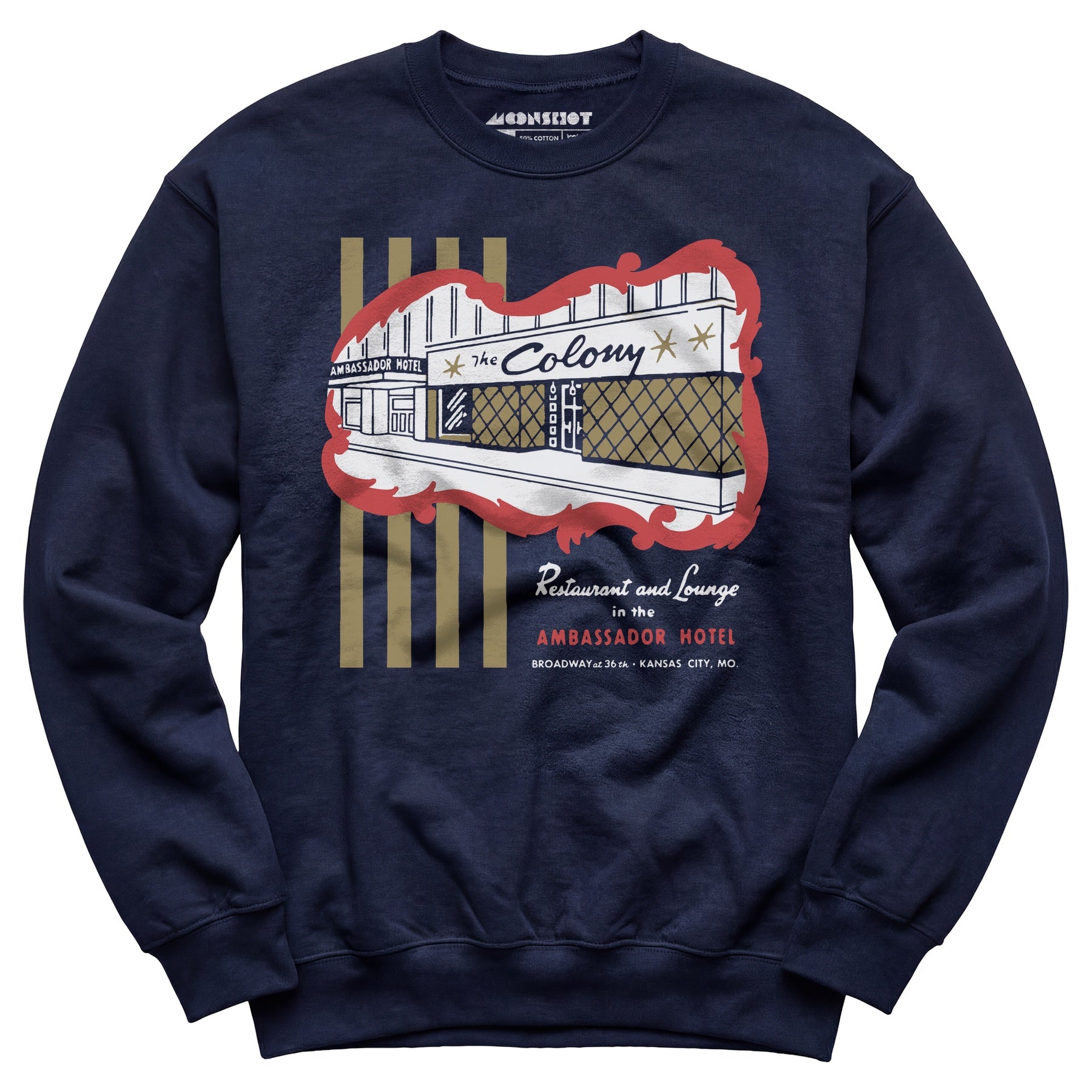 The Colony - Kansas City, MO - Vintage Restaurant - Unisex Sweatshirt