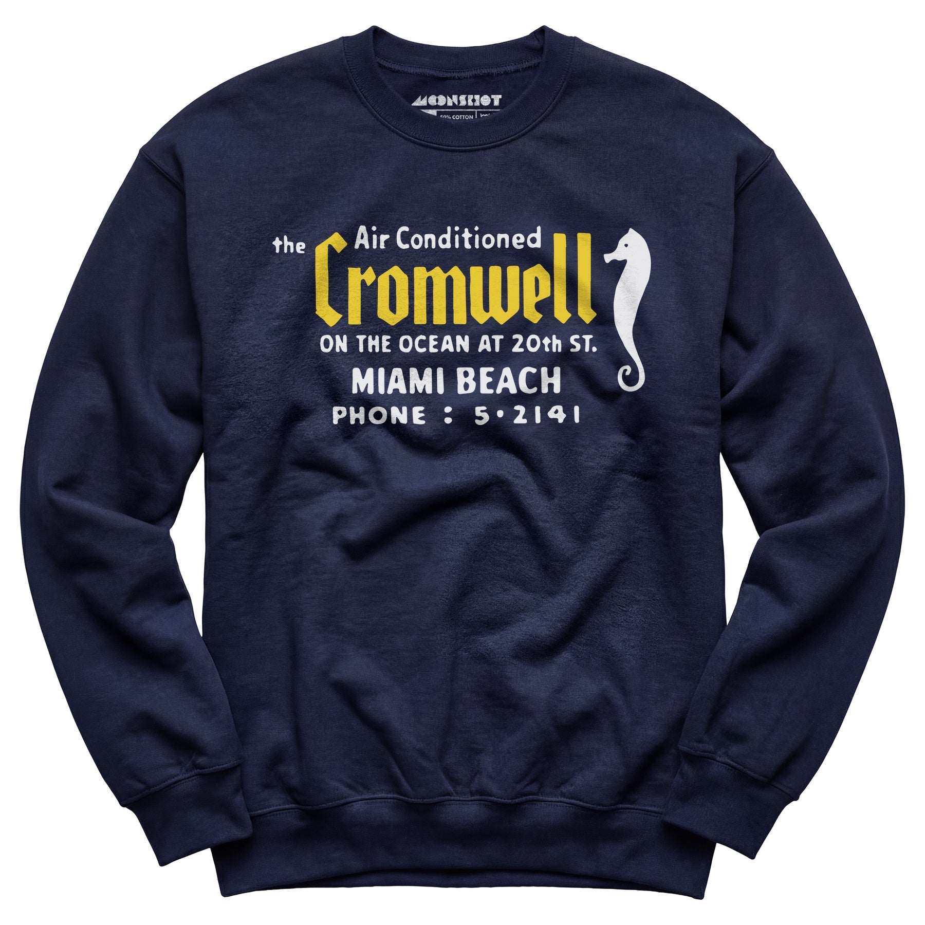 The Cromwell - Miami Beach, FL - Vintage Hotel - Unisex Sweatshirt