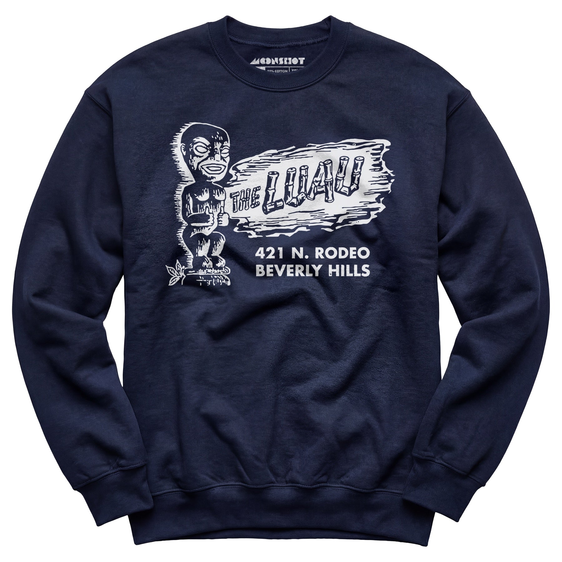 The Luau - Beverly Hills, CA - Vintage Tiki Bar - Unisex Sweatshirt
