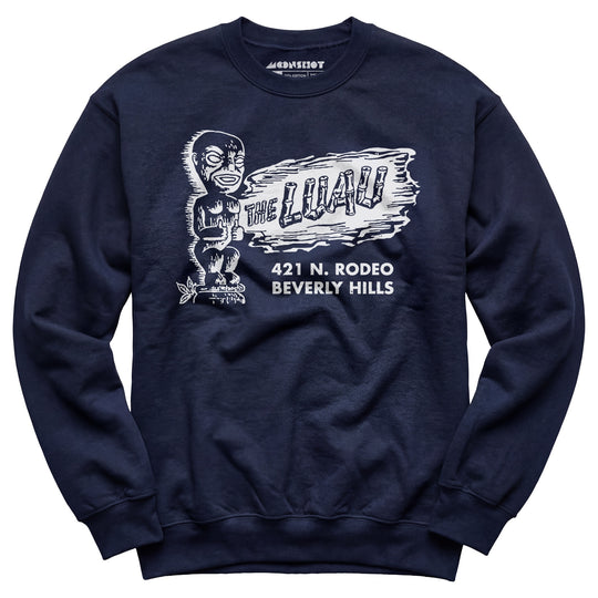 The Luau - Beverly Hills, CA - Vintage Tiki Bar - Unisex Sweatshirt