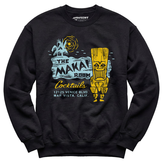The Makai Room - Los Angeles, CA - Vintage Tiki Bar - Unisex Sweatshirt