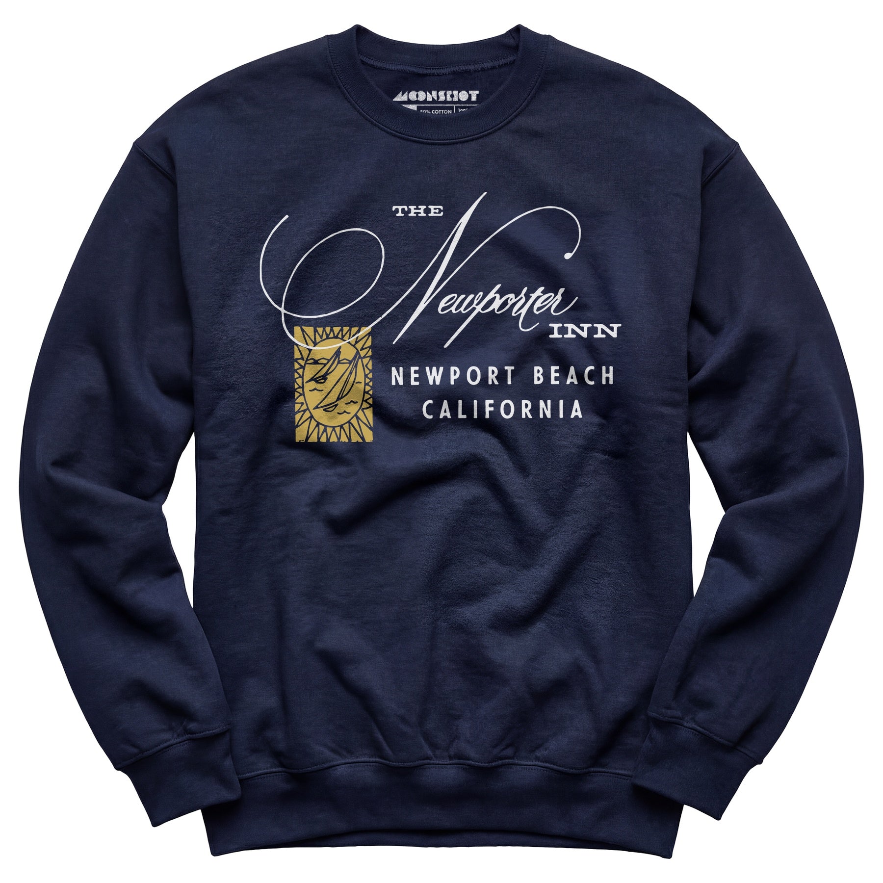 The Newporter Inn - Newport Beach, CA - Vintage Hotel - Unisex Sweatshirt