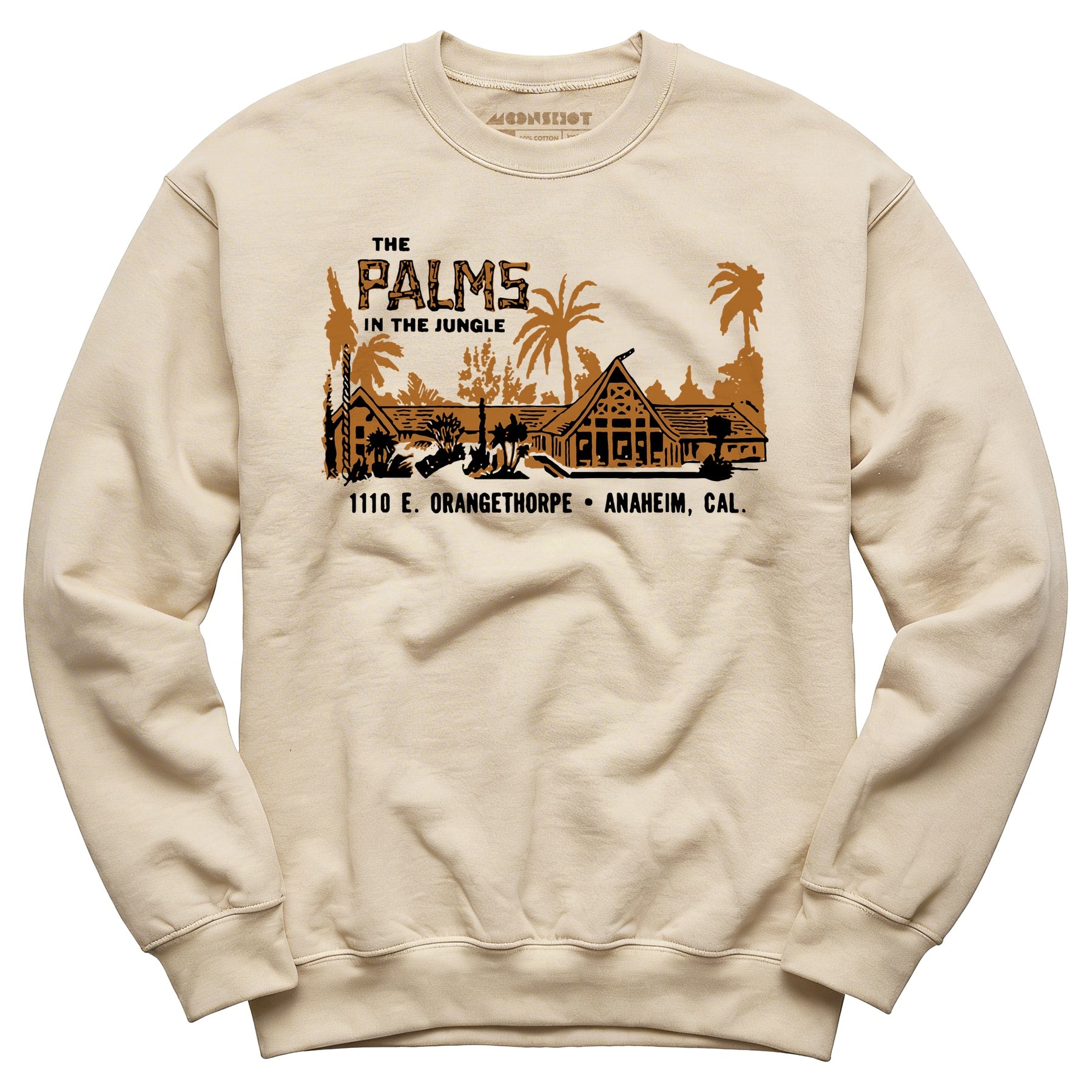 The Palms in the Jungle - Anaheim, CA - Vintage Restaurant - Unisex Sweatshirt