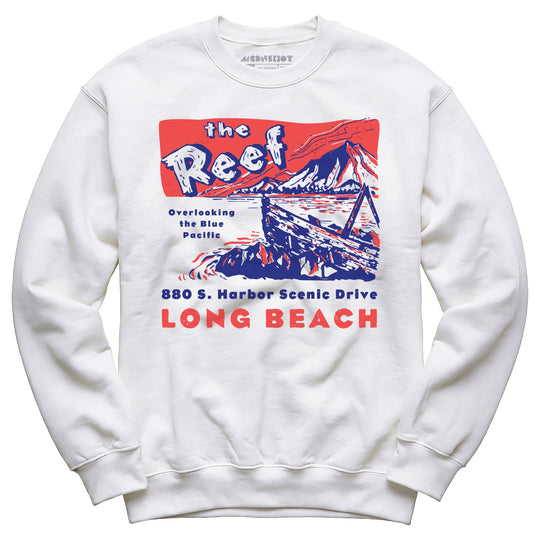 The Reef - Long Beach, CA - Vintage Tiki Bar - Unisex Sweatshirt