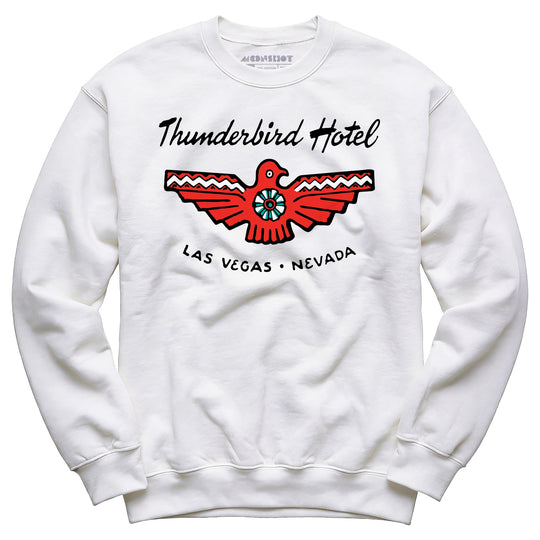 Thunderbird Hotel v6 - Vintage Las Vegas - Unisex Sweatshirt