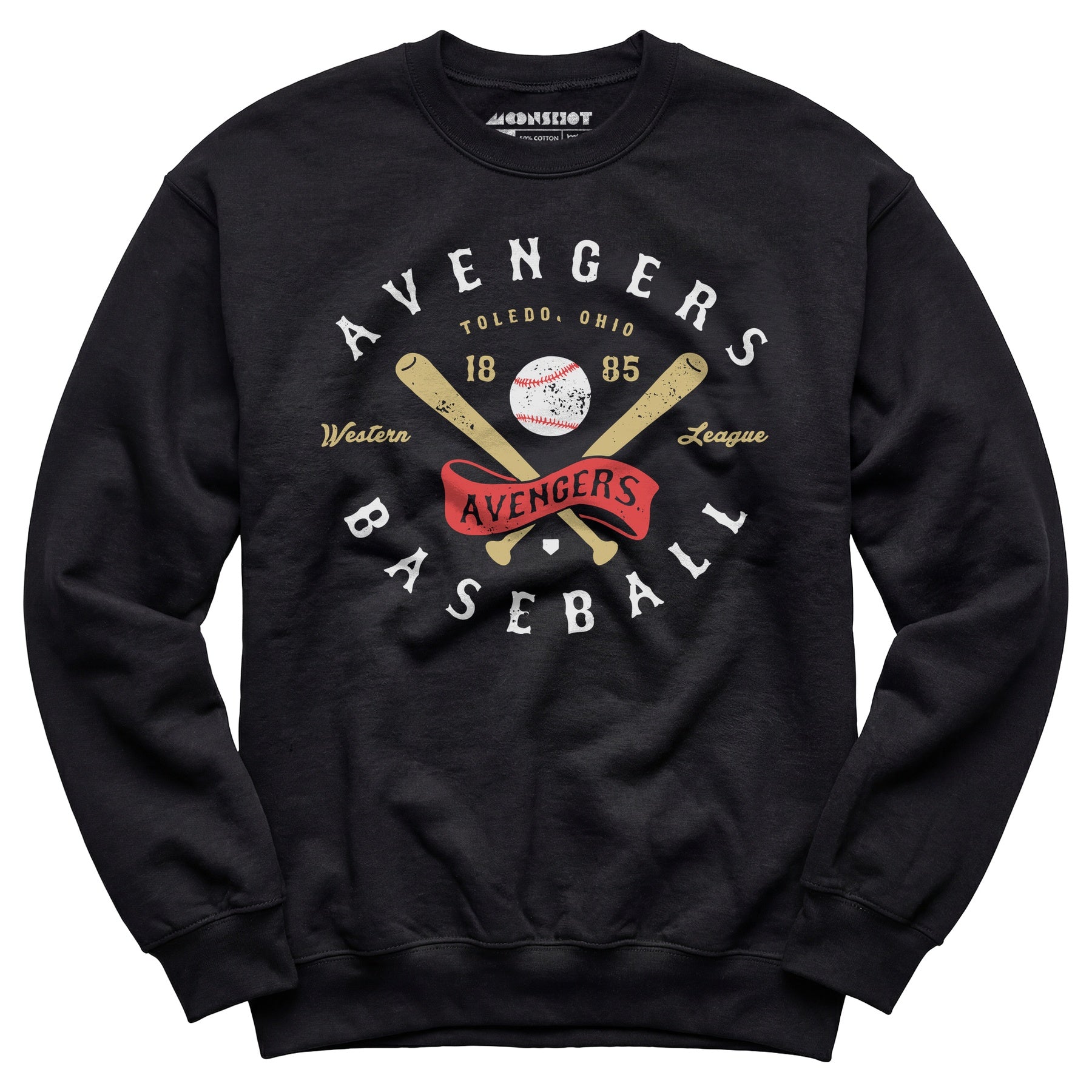 Toledo Avengers - Ohio - Vintage Defunct Baseball Teams - Unisex Sweatshirt