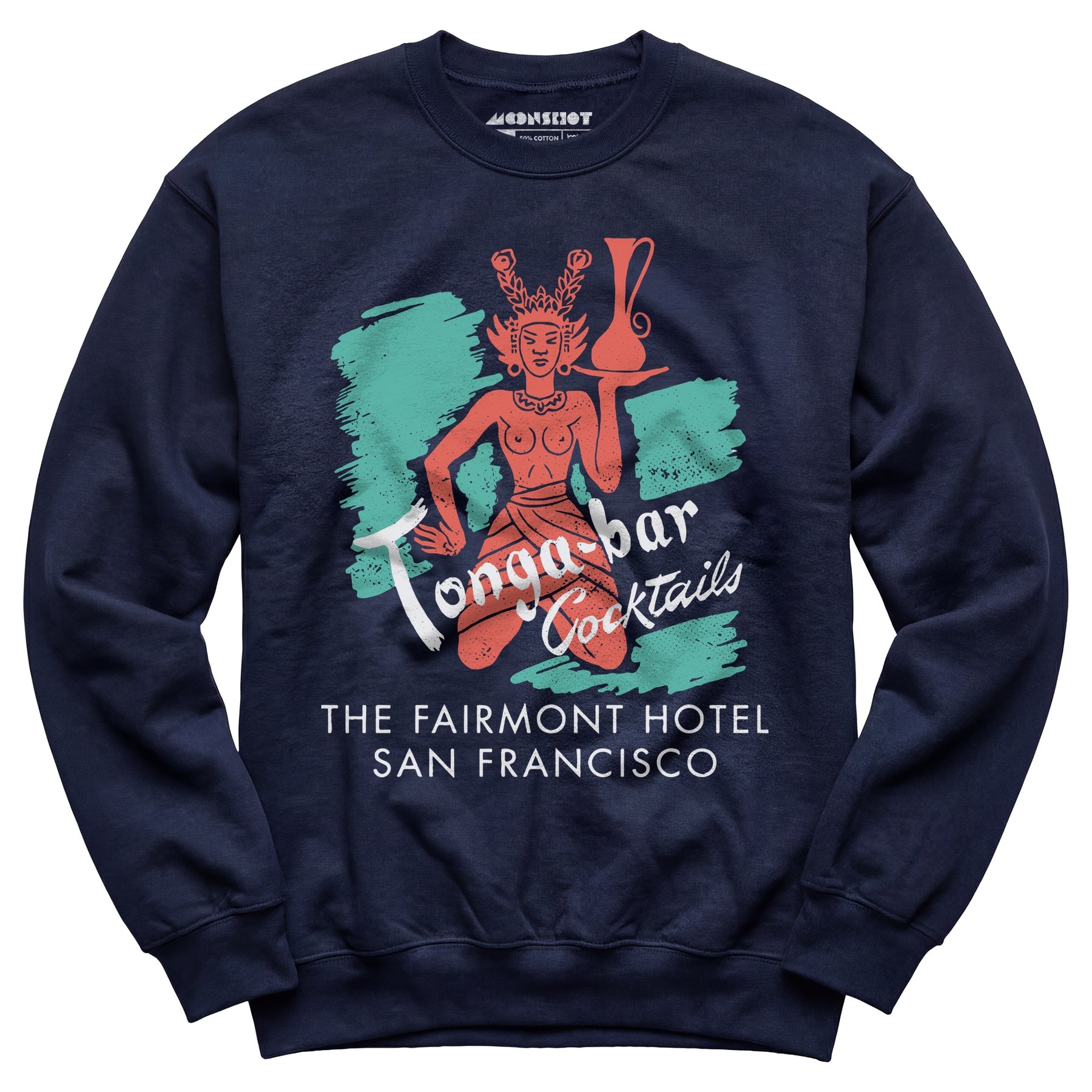 Tonga Room v2 - San Francisco, CA - Vintage Tiki Bar - Unisex Sweatshirt