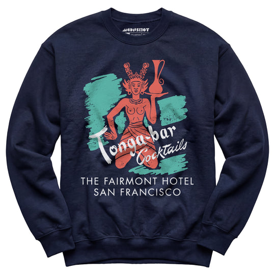 Tonga Room v2 - San Francisco, CA - Vintage Tiki Bar - Unisex Sweatshirt