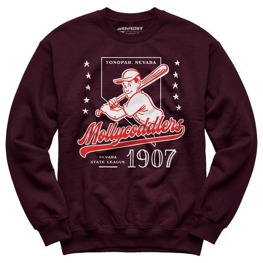 Tonopah Mollycoddlers - Nevada - Vintage Defunct Baseball Teams - Unisex Sweatshirt