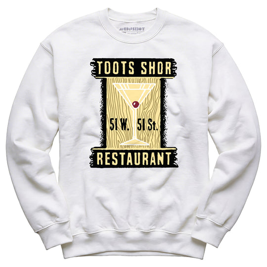 Toots Shor - Manhattan, NY - Vintage Restaurant - Unisex Sweatshirt