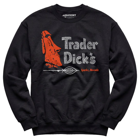 Trader Dick's - Sparks, NV - Vintage Tiki Bar - Unisex Sweatshirt