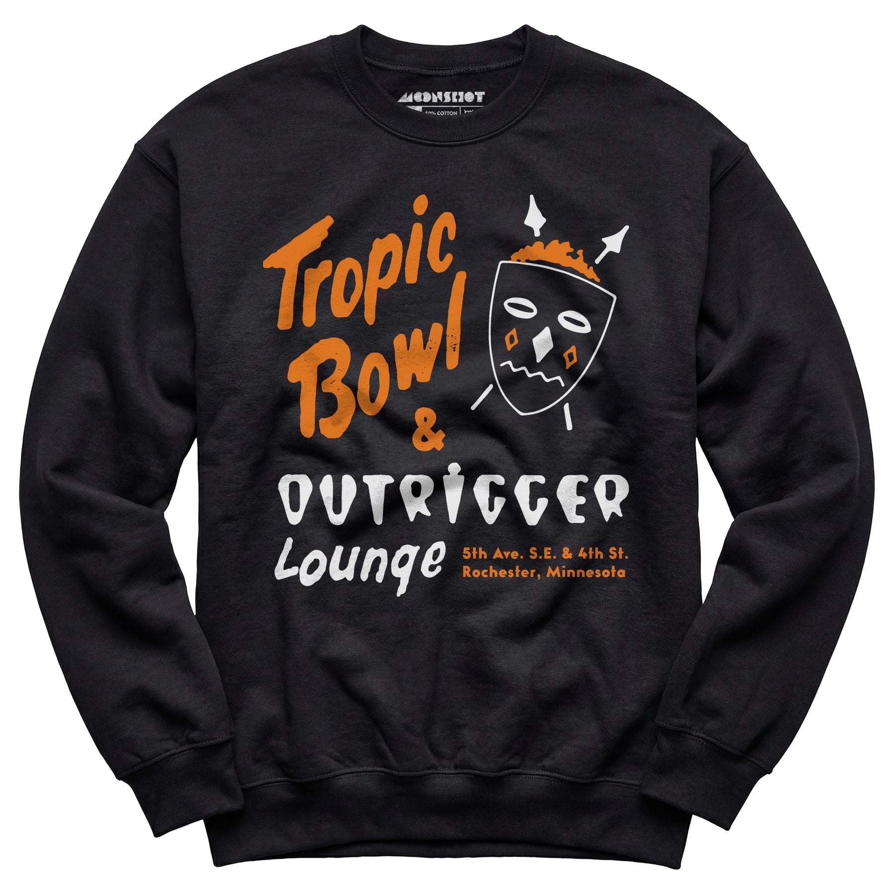 Tropic Bowl - Rochester, MN - Vintage Bowling Alley - Unisex Sweatshirt