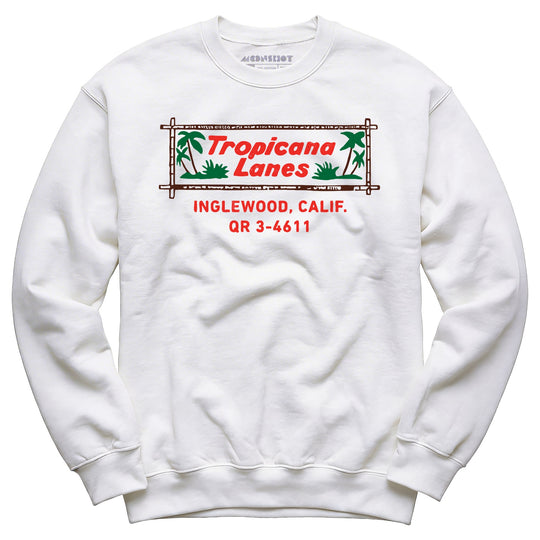 Tropicana Lanes - Inglewood, CA - Vintage Bowling Alley - Unisex Sweatshirt