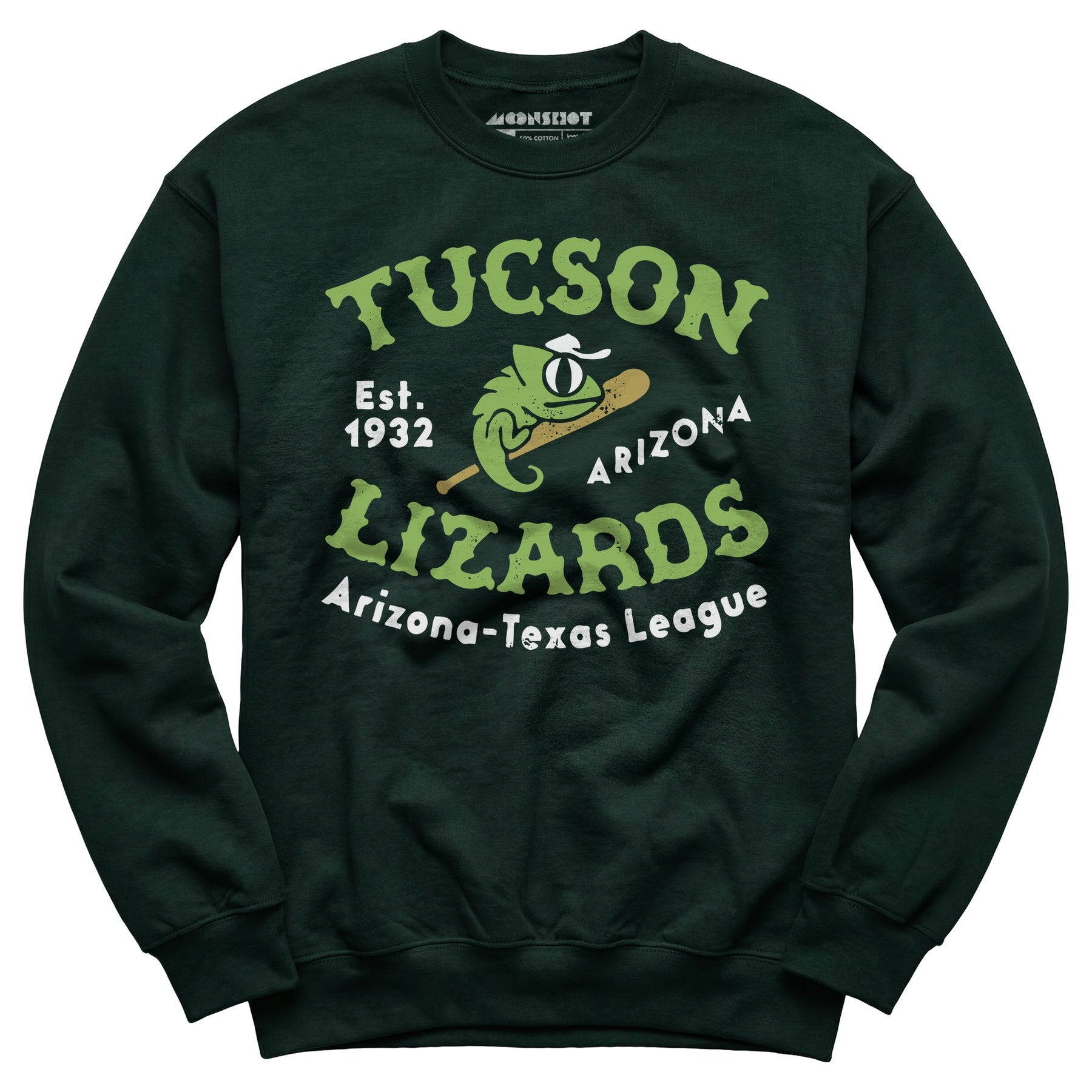 Tucson Lizards - Arizona - Vintage Defunct Baseball Teams - Unisex Sweatshirt