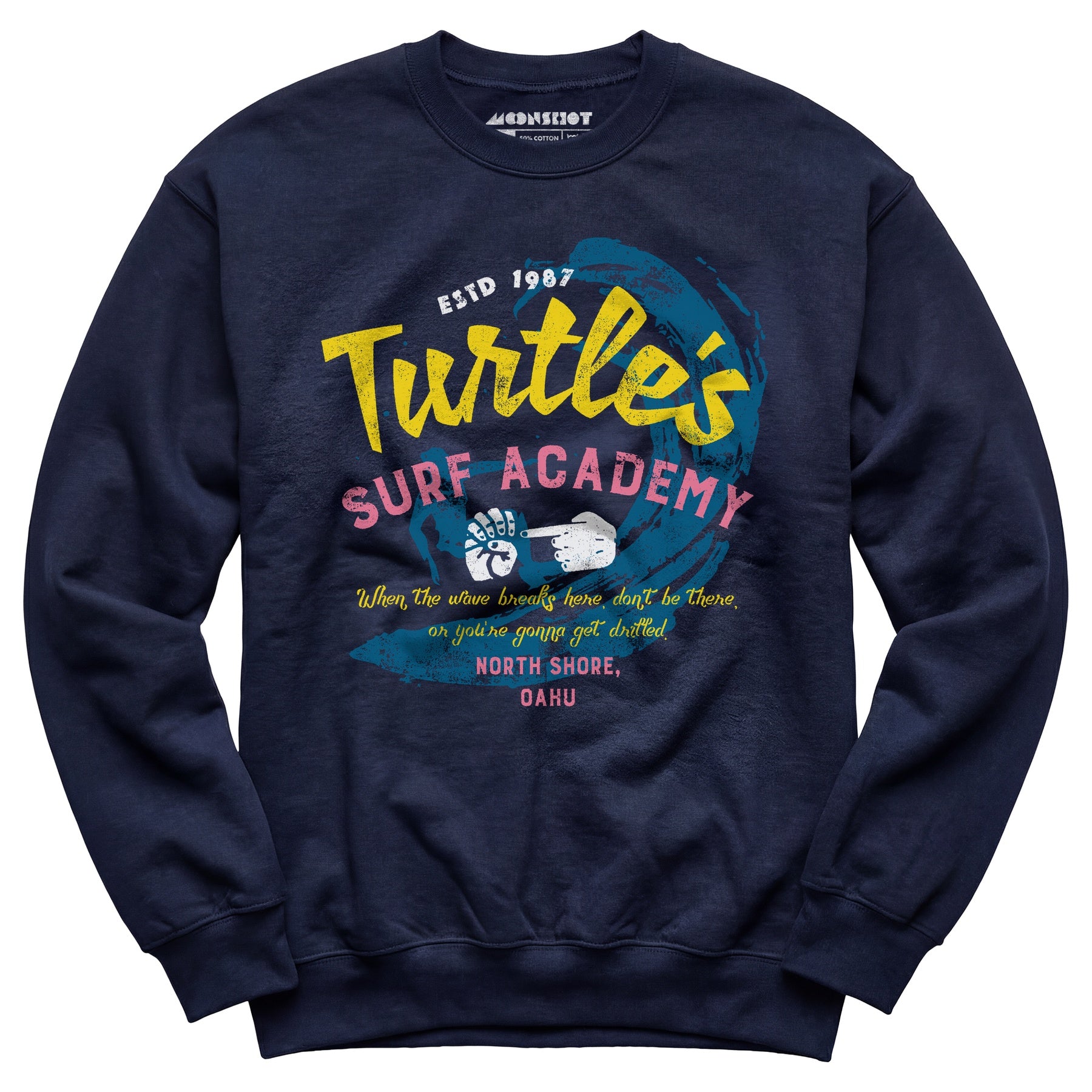 Turtle's Surf Academy - North Shore Parody - Unisex Sweatshirt
