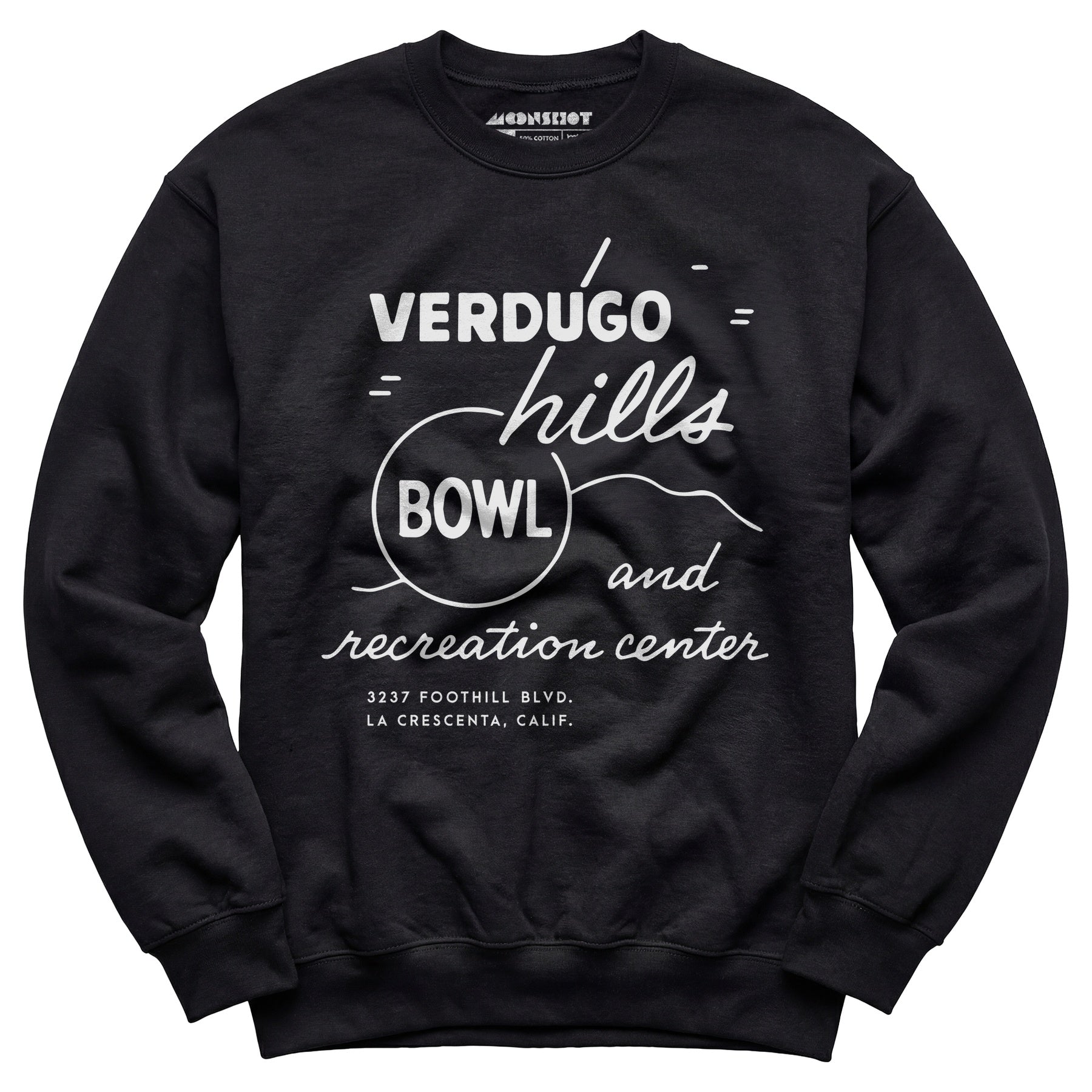 Verdugo Hills v2 - La Crescenta, CA - Vintage Bowling Alley - Unisex Sweatshirt