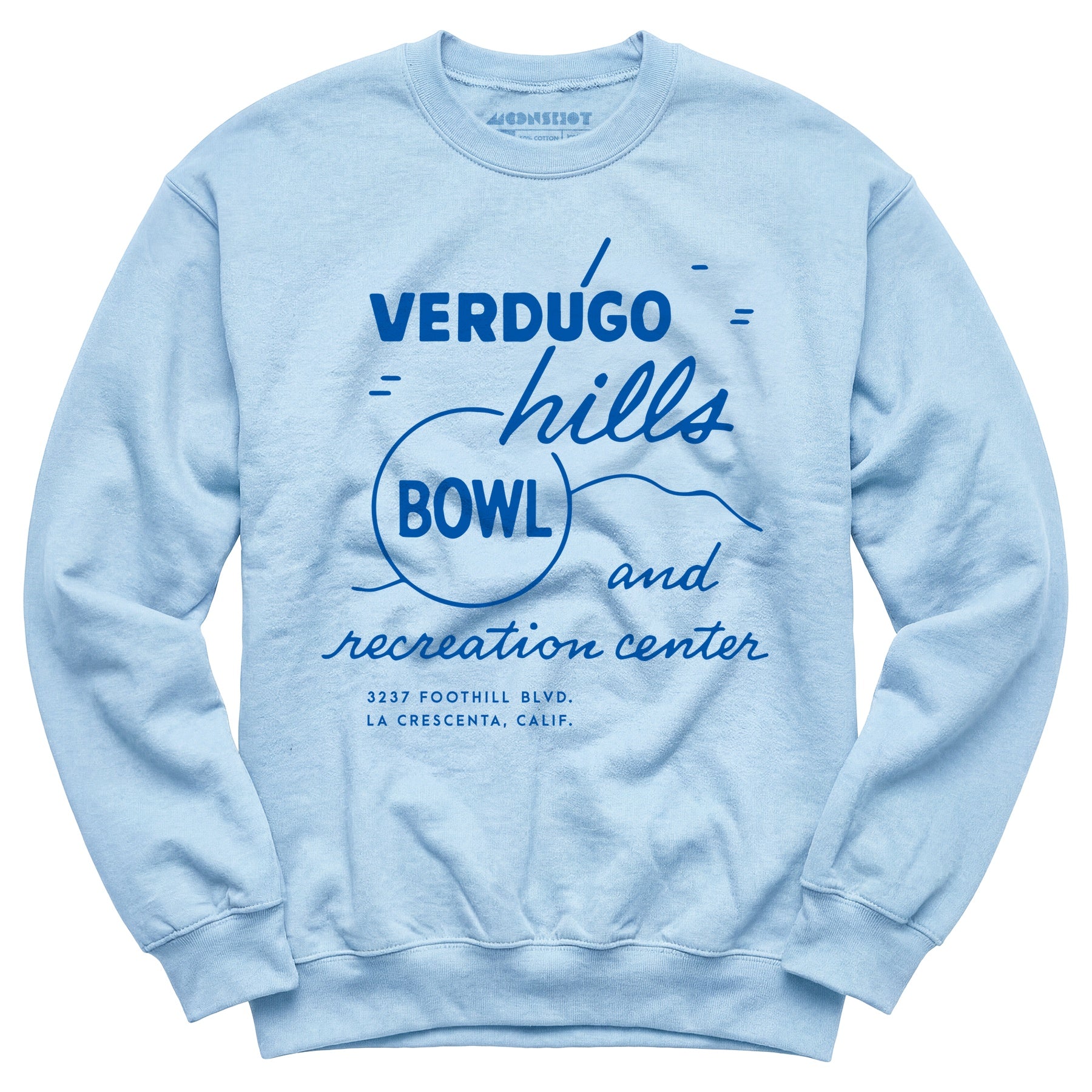 Verdugo Hills v2 - La Crescenta, CA - Vintage Bowling Alley - Unisex Sweatshirt