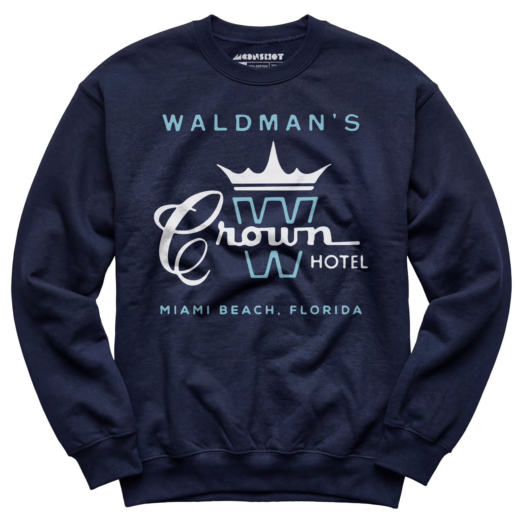Waldman's Crown Hotel - Miami, FL - Vintage Hotel - Unisex Sweatshirt