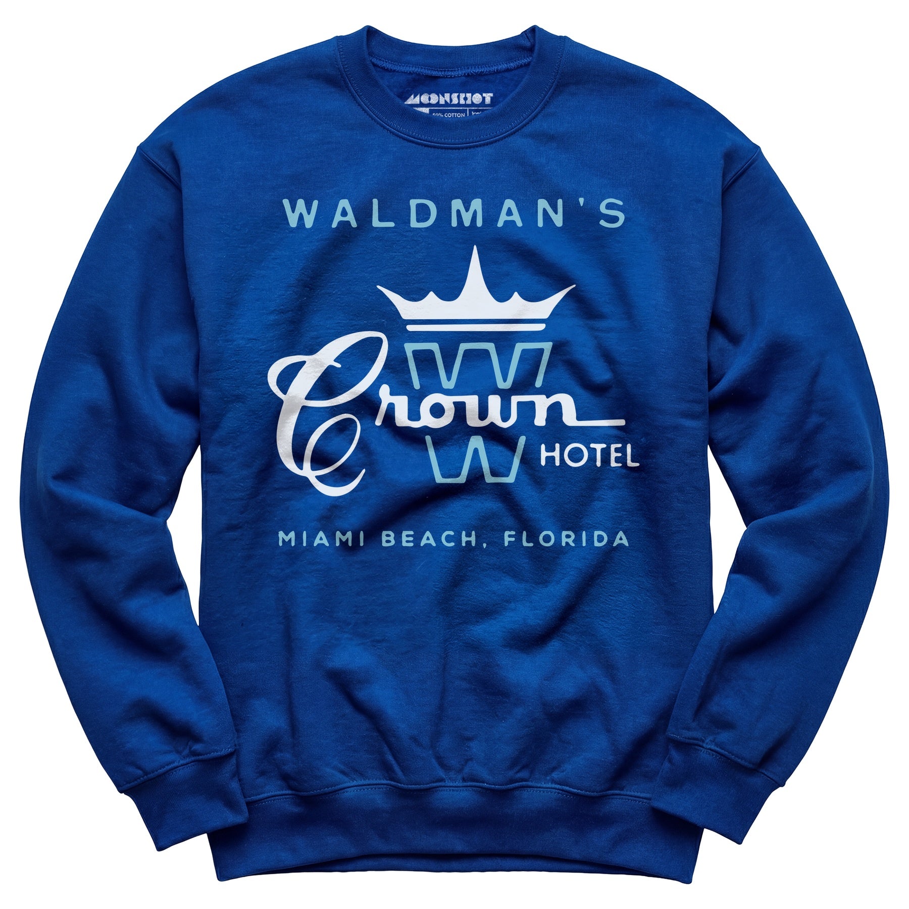 Waldman's Crown Hotel - Miami, FL - Vintage Hotel - Unisex Sweatshirt