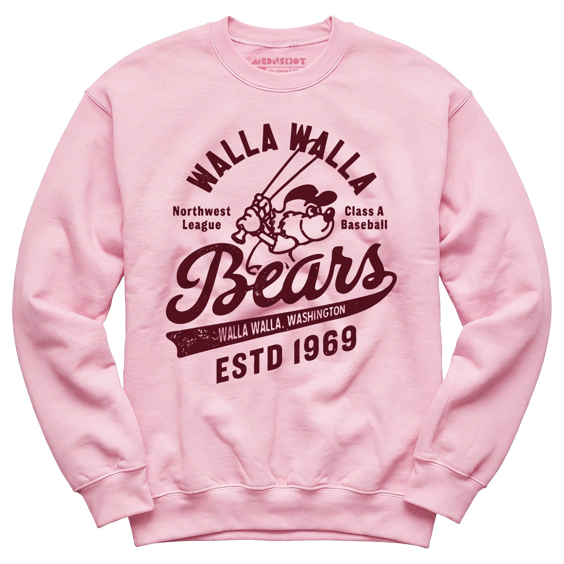 Walla Walla Bears - Washington - Vintage Defunct Baseball Teams - Unisex Sweatshirt