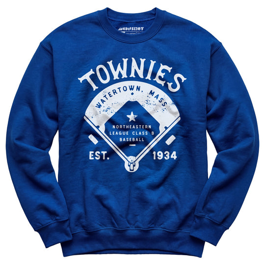 Watertown Townies - Massachusetts - Vintage Defunct Baseball Teams - Unisex Sweatshirt