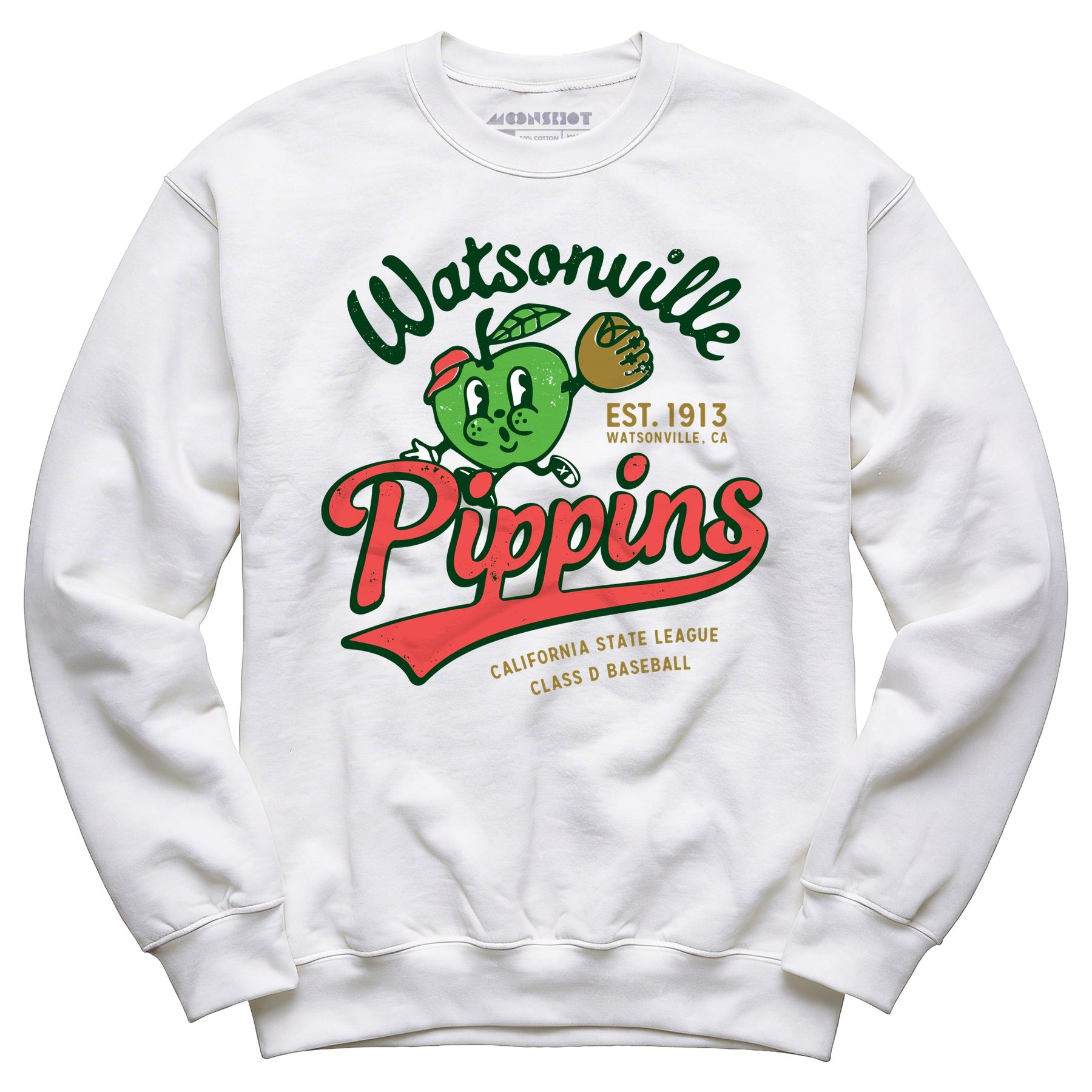 Watsonville Pippins - California - Vintage Defunct Baseball Teams - Unisex Sweatshirt