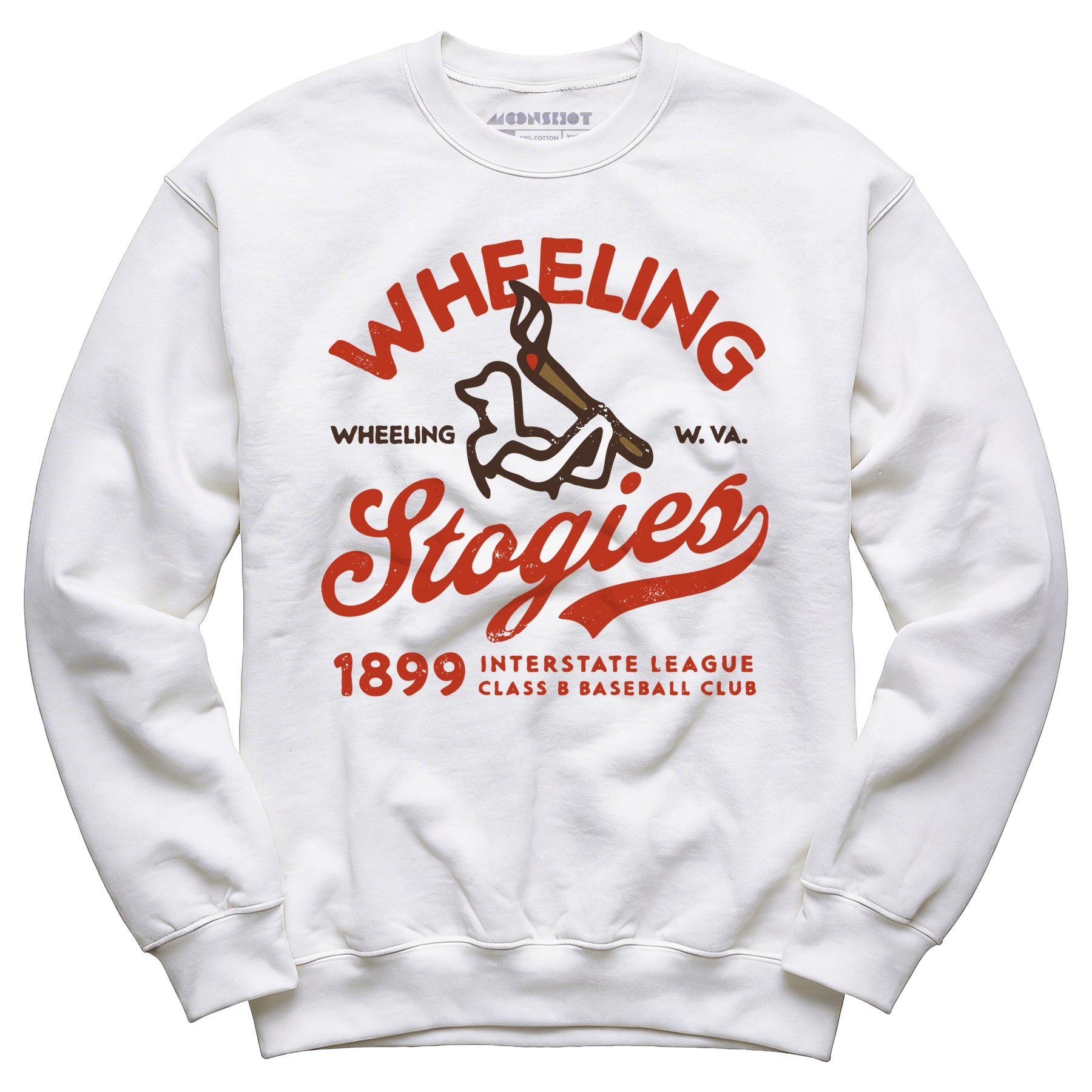 Wheeling Stogies - West Virginia - Vintage Defunct Baseball Teams - Unisex Sweatshirt