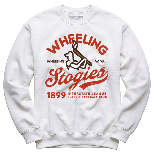 Wheeling Stogies - West Virginia - Vintage Defunct Baseball Teams - Unisex Sweatshirt