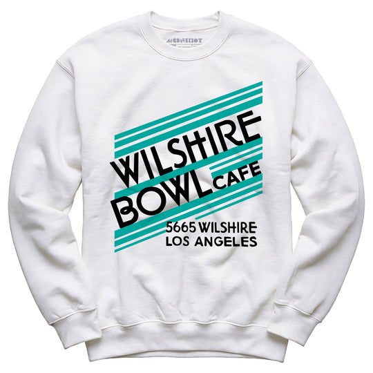Wilshire Bowl Cafe - Los Angeles, CA - Vintage Restaurant - Unisex Sweatshirt