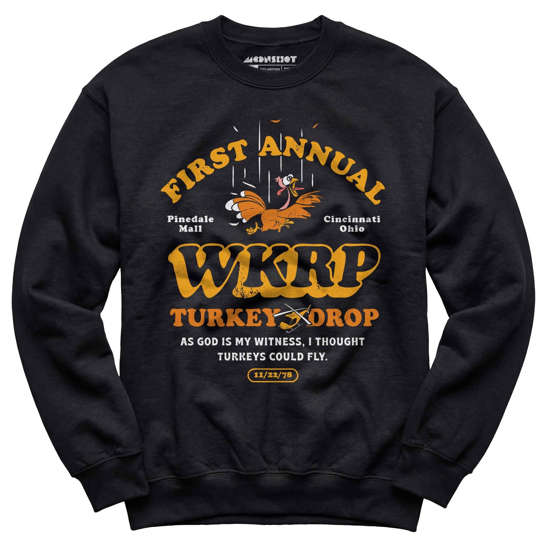 WKRP Turkey Drop - Unisex Sweatshirt