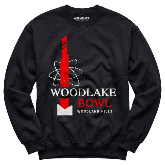 Woodlake Bowl - Woodland Hills, CA - Vintage Bowling Alley - Unisex Sweatshirt